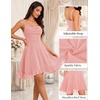 DRESSTELLS Women’s Sparkly Homecoming Dresses, Cocktail Dress for Teens(Pink)