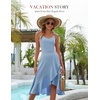 DRESSTELLS Women’s Cocktail Dresses for Formal Wedding Guest(Blue)