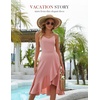 DRESSTELLS Women’s Cocktail Dresses for Formal Wedding Guest(Blush)