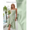 DRESSTELLS Women’s Cocktail Dresses for Formal Wedding Guest(Lightgreen)