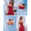 DRESSTELLS Women’s Cocktail Dresses for Formal Wedding Guest(Red)