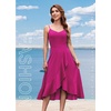 DRESSTELLS Women’s Cocktail Dresses for Formal Wedding Guest(Rose)