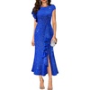 Women’s Formal Gowns and Evening Dresses 2026, Sequin Cocktail RoyalBlue L