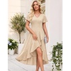 DRESSTELLS Women’s Cocktail Dress 2026, Sparkly Formal Wedding Guest Gala(Champagne)