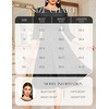 DRESSTELLS Women’s Cocktail Dresses, Sparkly Formal Wedding Guest Evening(Glitter_black)