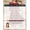 DRESSTELLS Women’s Cocktail Dresses, Sparkly Formal Wedding Guest Evening(Glitter_burgundy)