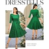 DRESSTELLS Women’s Cocktail Dresses, Sparkly Formal Wedding Guest Evening(Glitter_green)