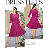 DRESSTELLS Women’s Cocktail Dresses, Sparkly Formal Wedding Guest Evening(Glitter_rose)