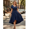 Women’s Cocktail Dress 2026, Formal Sequin Wedding Guest Bridesmaid Navy L