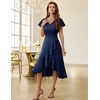 Women’s Cocktail Dress 2026, Formal Sequin Wedding Guest Bridesmaid Navy L