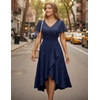 Women’s Cocktail Dress 2026, Formal Sequin Wedding Guest Bridesmaid Navy L