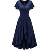 Women’s Cocktail Dress 2026, Formal Sequin Wedding Guest Bridesmaid Navy L