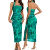Darkgreen Floral